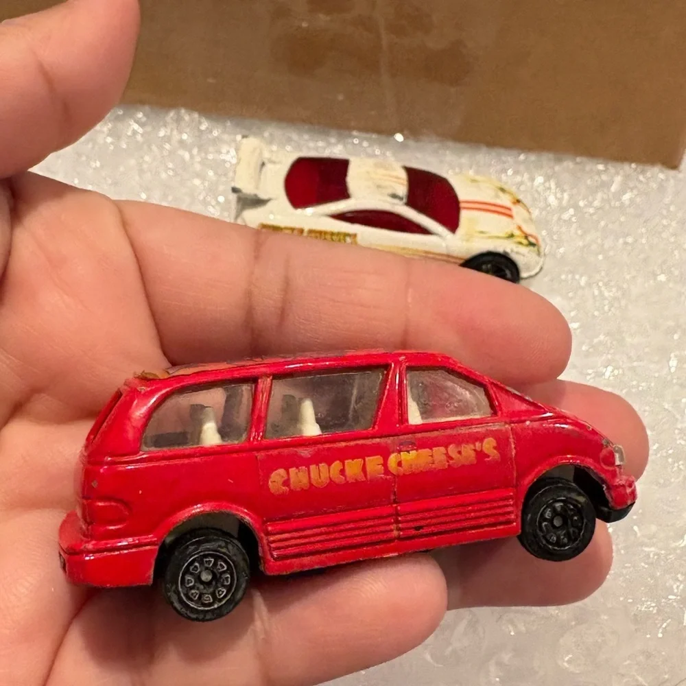 Lot Of 3 Chuck E Cheese Cars Pioneer Suzuki Jimmy Samurai Toyota Previa Sho-Stop